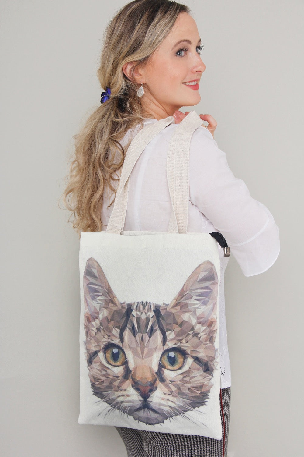 Cat print online bag