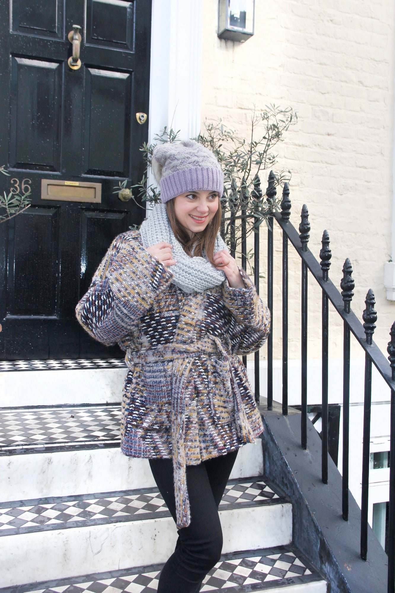 knitted beanie