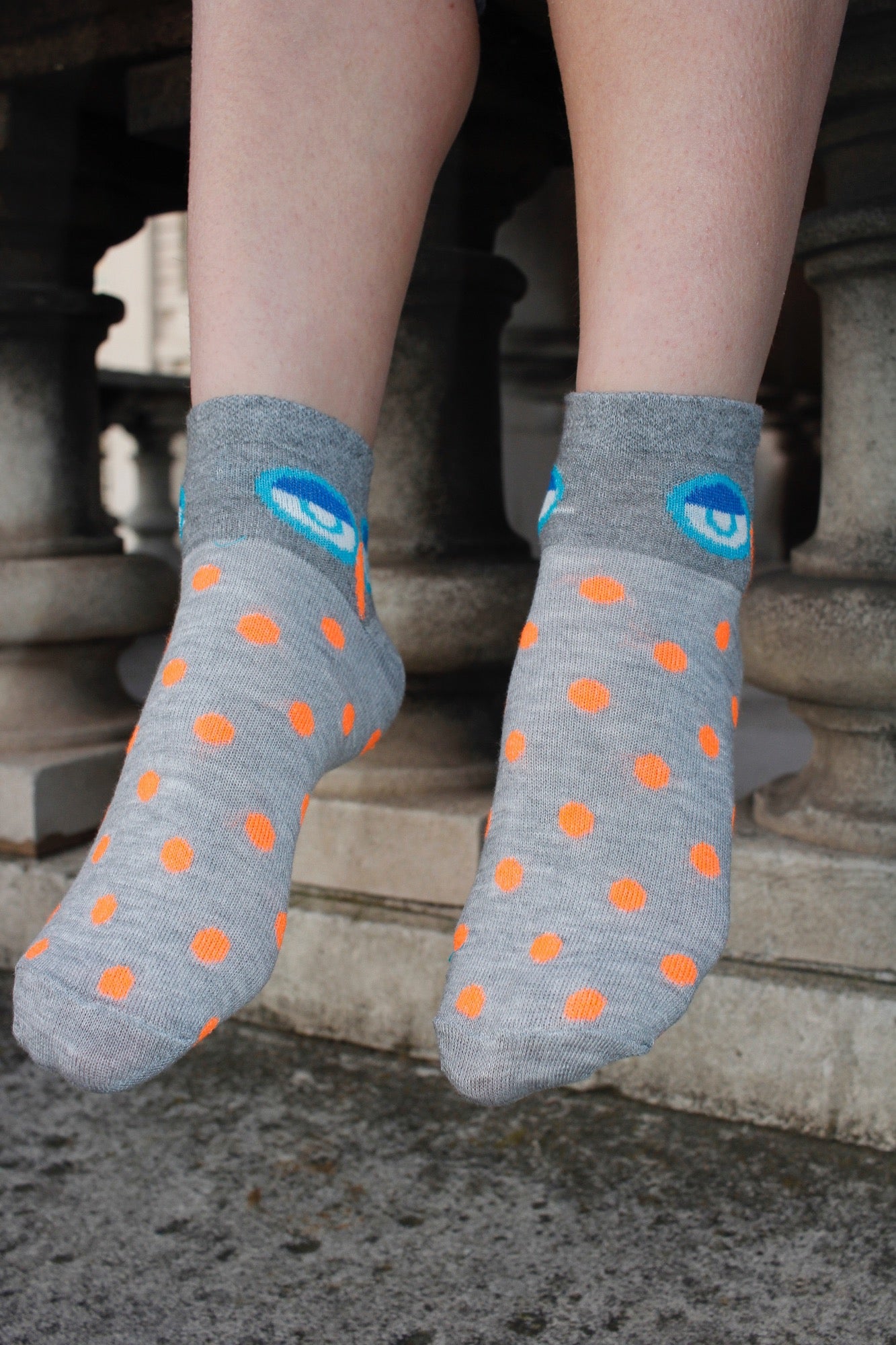 owl print socks