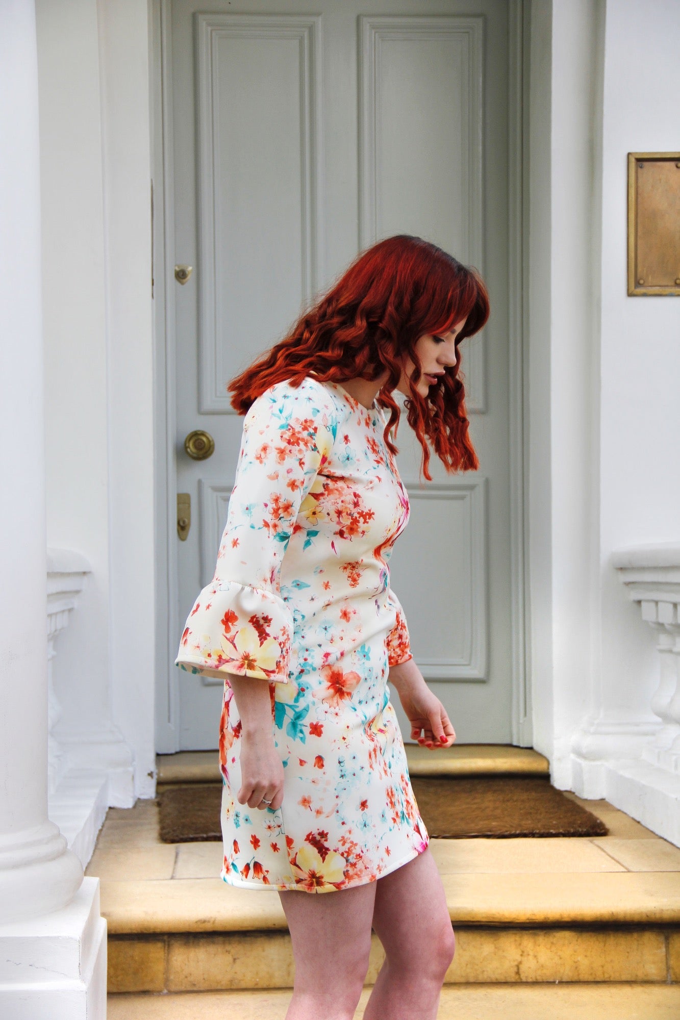 Lili - Summer Flowers Print - Dress