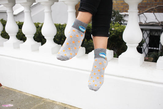 owl print cotton socks