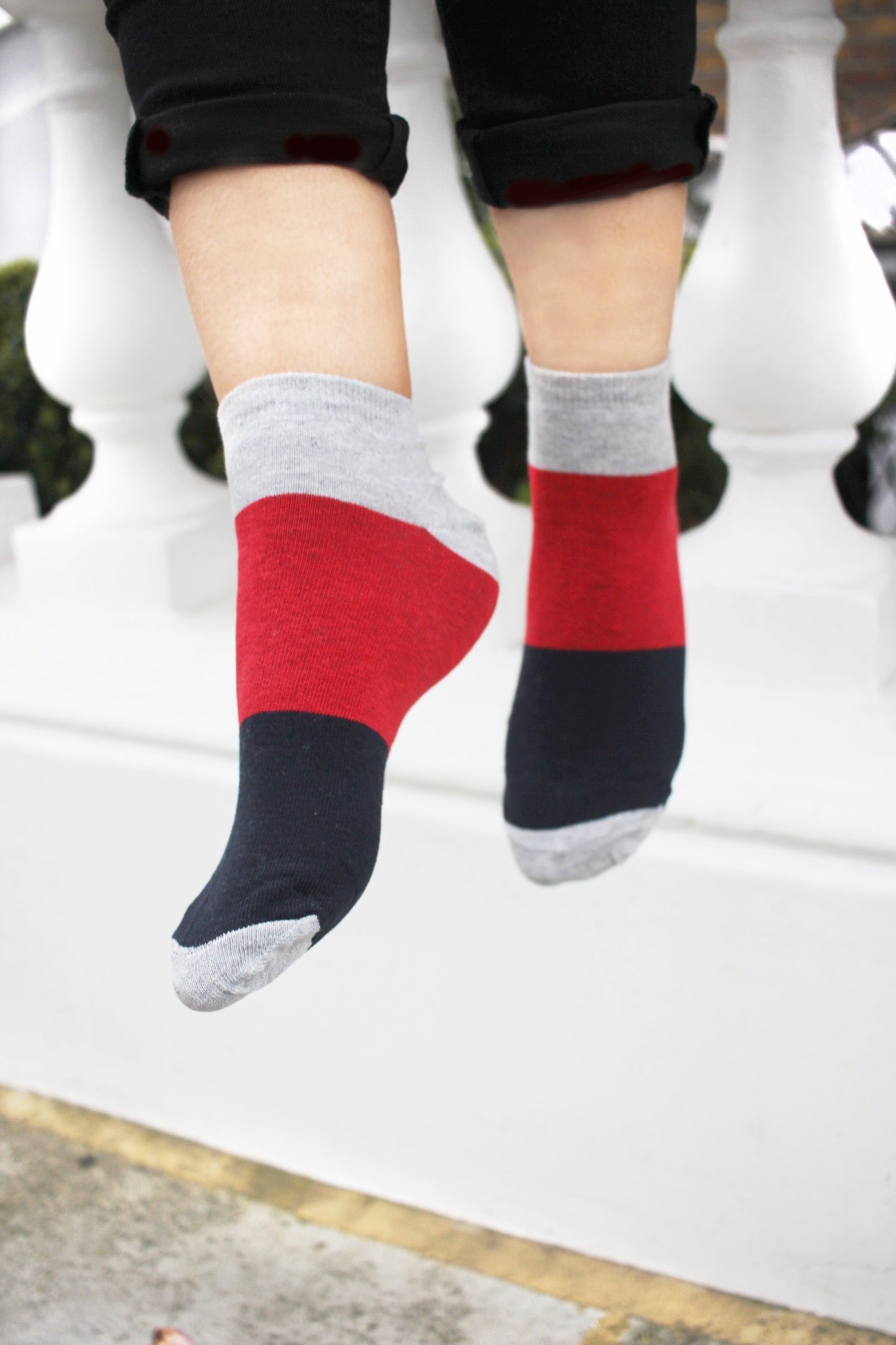 short ankle cotton socks