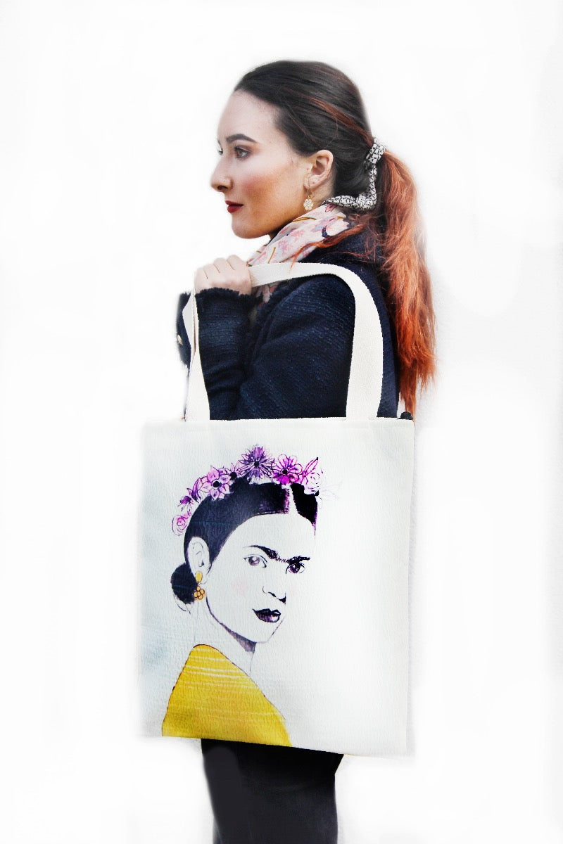 Tote Bag - Frida Kahlo - Yellow